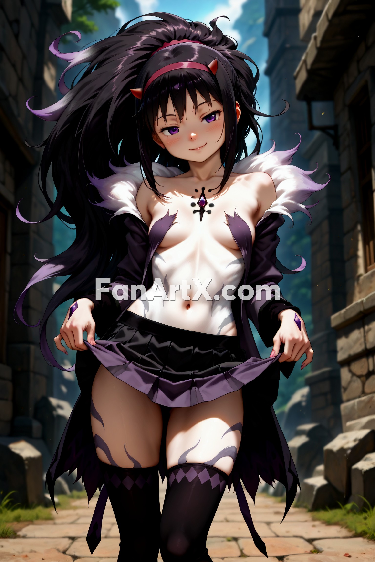 Akemi Homura Puella Magi Madoka Magica Fanart 3061975